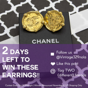 Chanel giveaway Instagram campaign countdown post